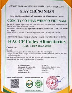 seamossvietnam - HACCP certificate