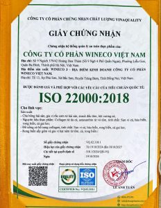 seamossvietnam - ISO certificate