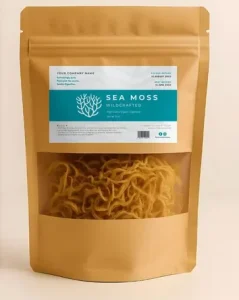 sea moss packaging