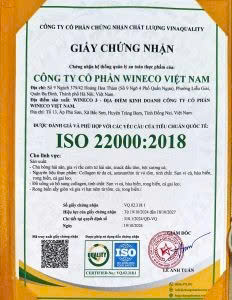 sea moss export documents - seamossvietnam