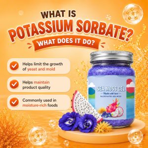 sea moss gel texture - Potassium Sorbate