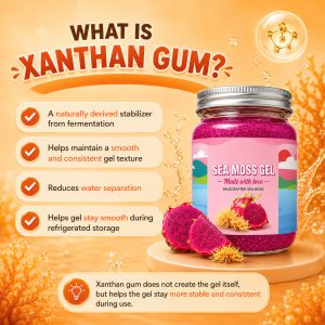 sea moss gel texture - Xanthan Gum 