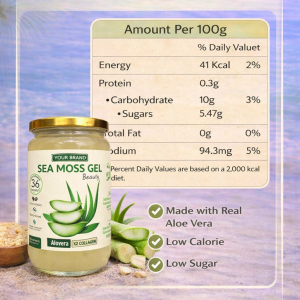 Alternative view of Seamoss Gel -  Aloe vera